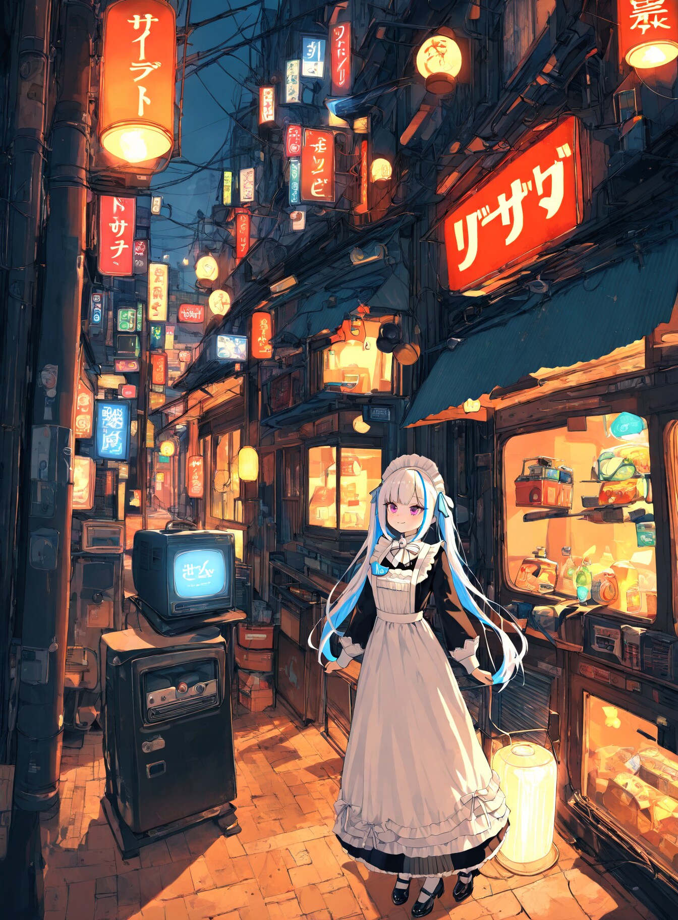 昭和レトロ - リゼ・ヘルエスタ / にじさんじ | の人気AIイラスト・グラビア