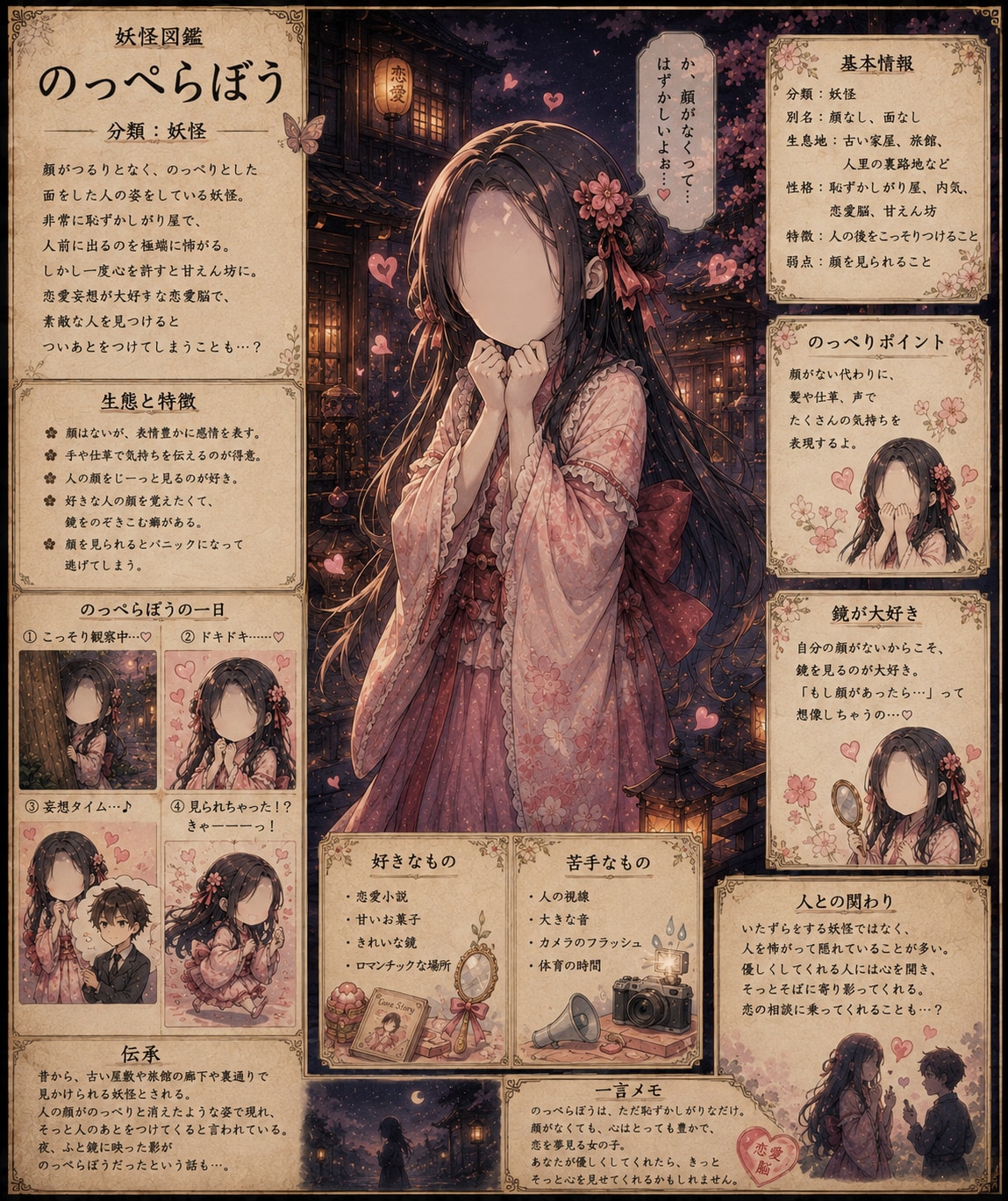 妖怪「のっぺらぼう」 | の人気AIイラスト・グラビア
