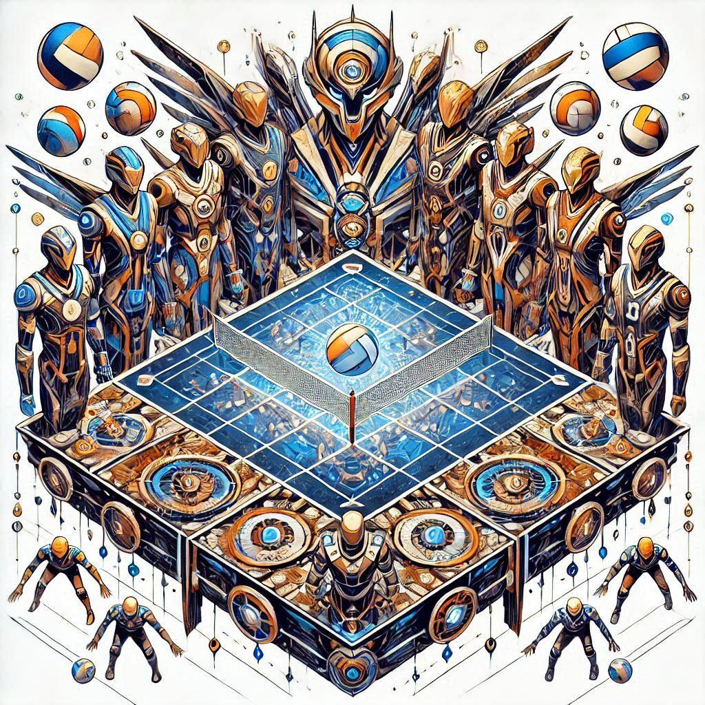 バレーボールのフォーメーション