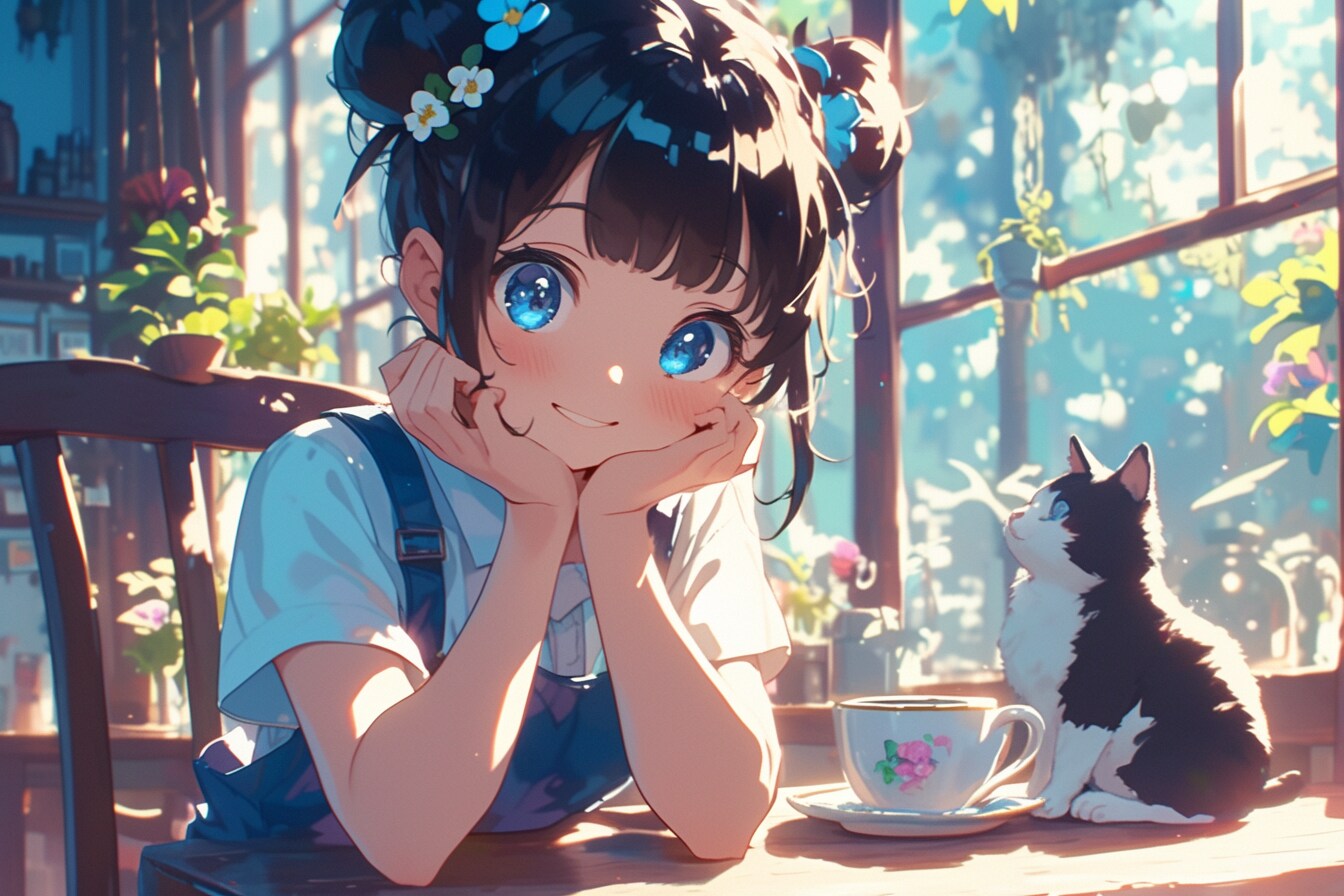 猫🐈とおだんごちゃん🍡✨161