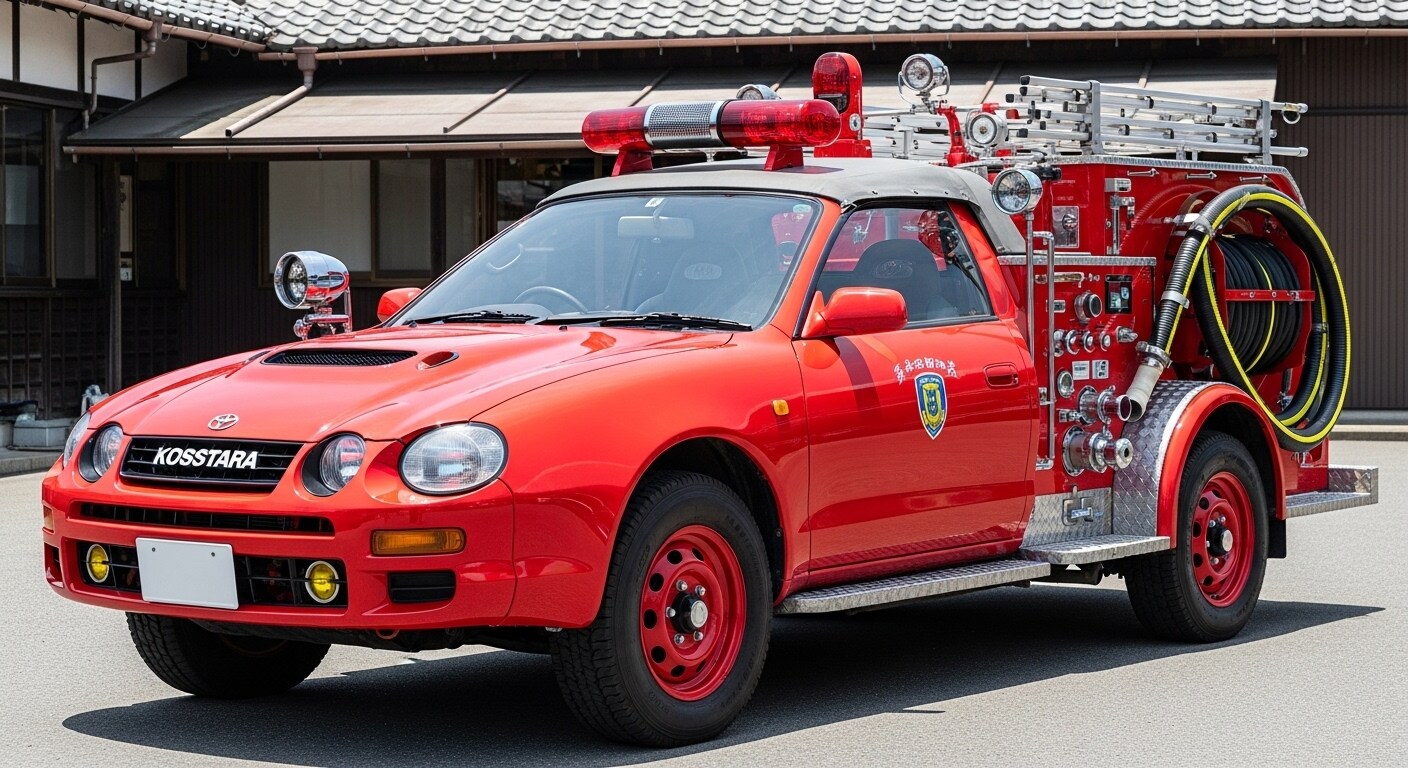 セリカ消防車 | の人気AIイラスト・グラビア