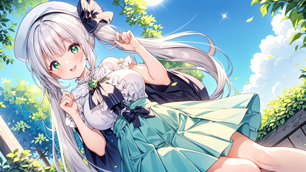暑さに負けず
