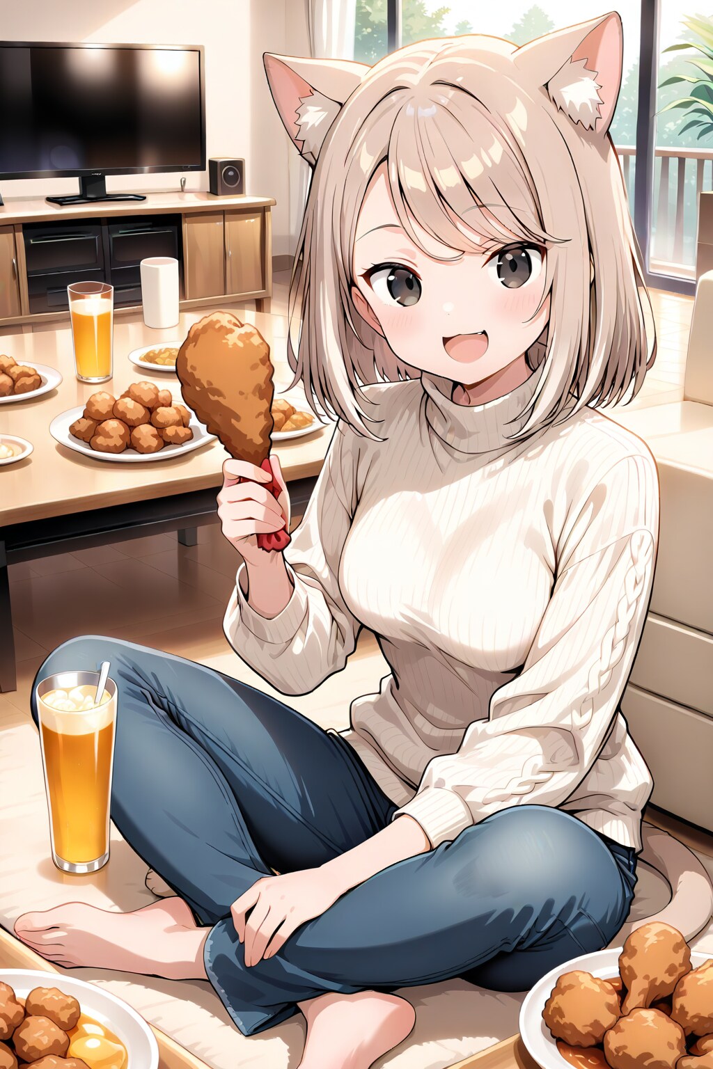 ネコ娘のムギちゃん🐈✨２ | の人気AIイラスト・グラビア