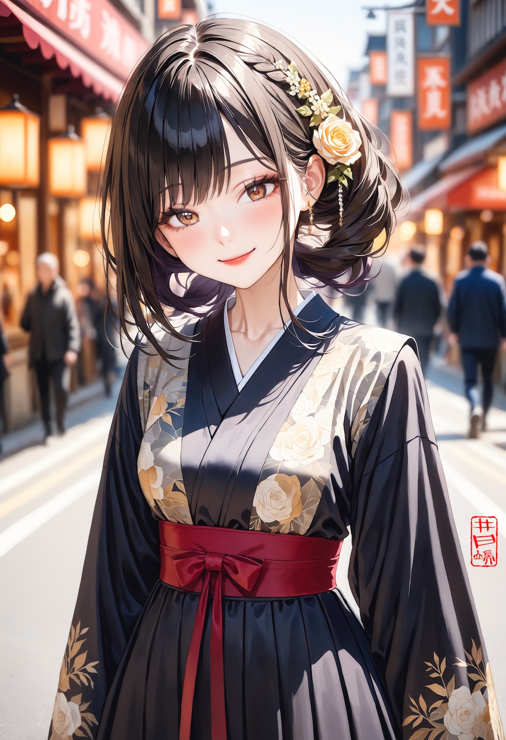 観光でございますか？