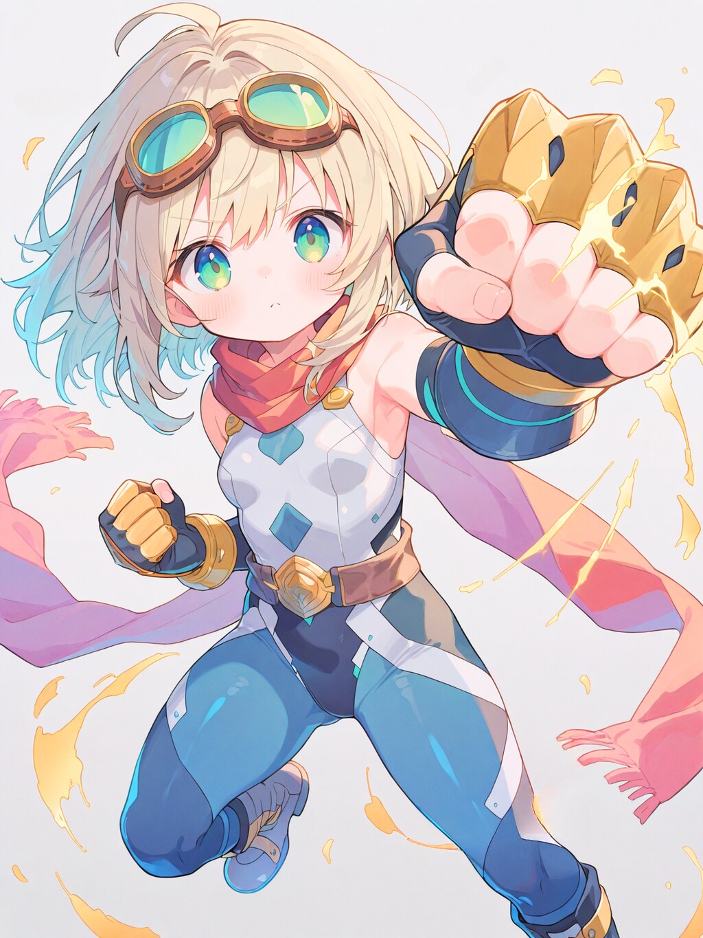 正義の格闘系ヒーロー