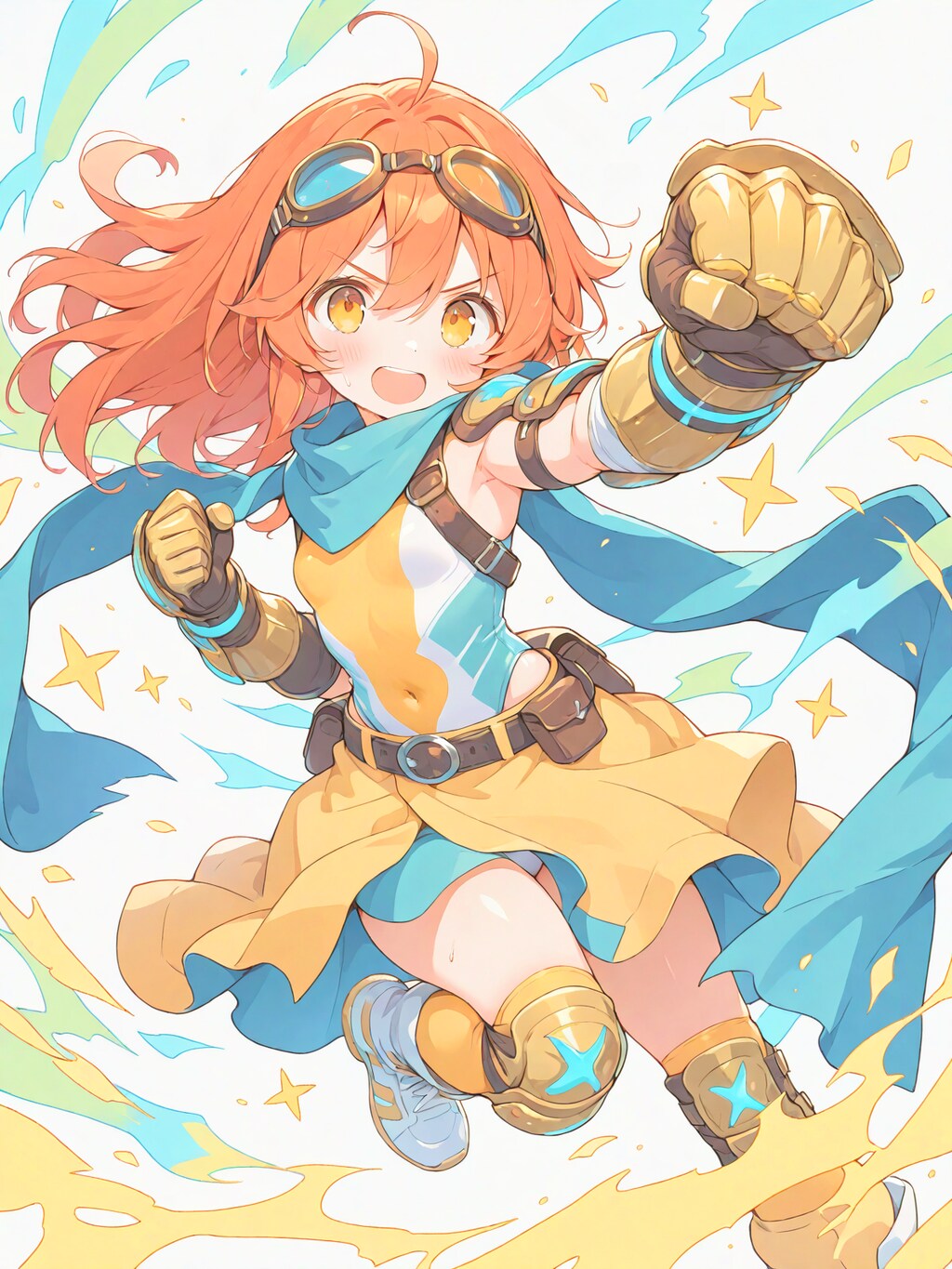 正義の格闘系ヒーロー