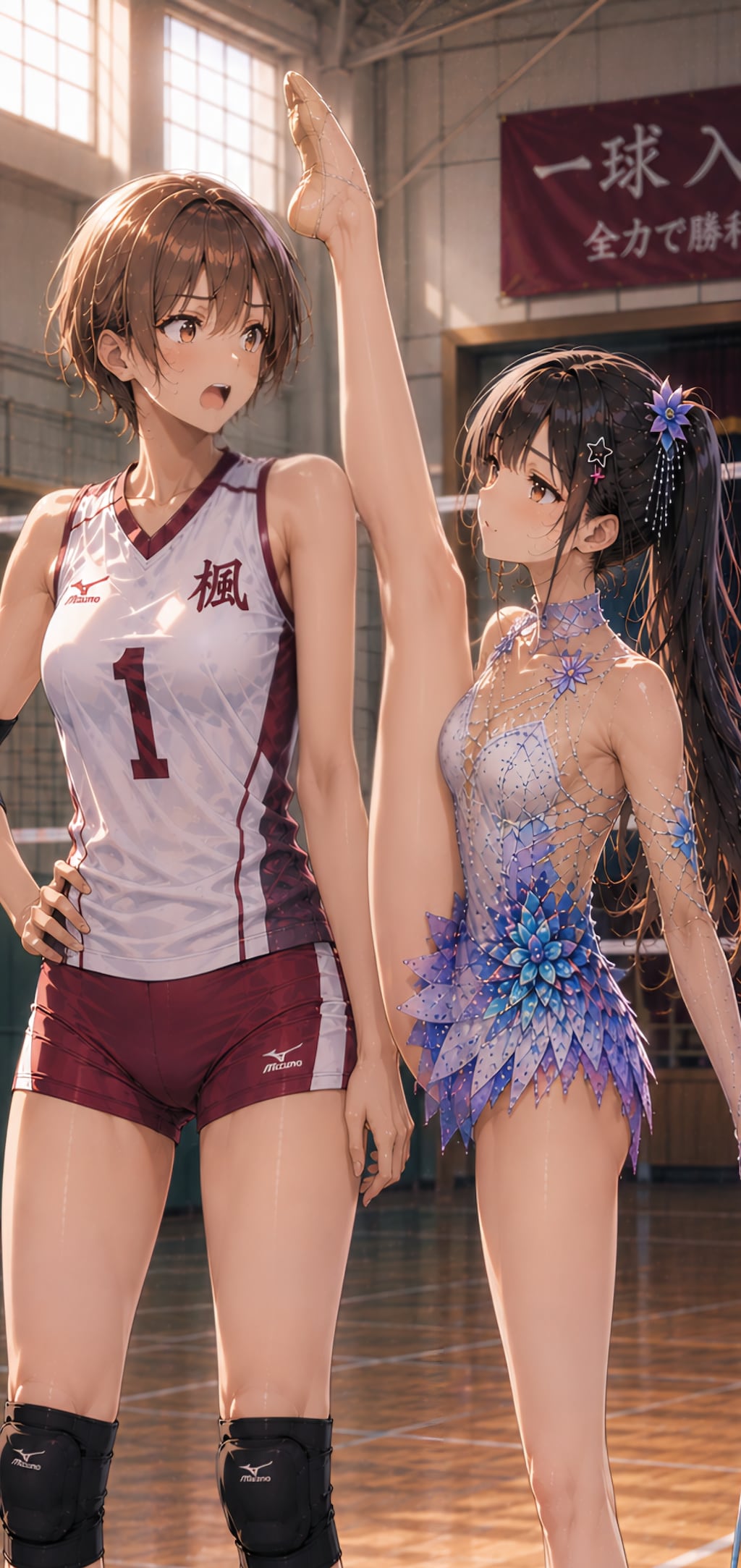 身長差を気にする夏音さん