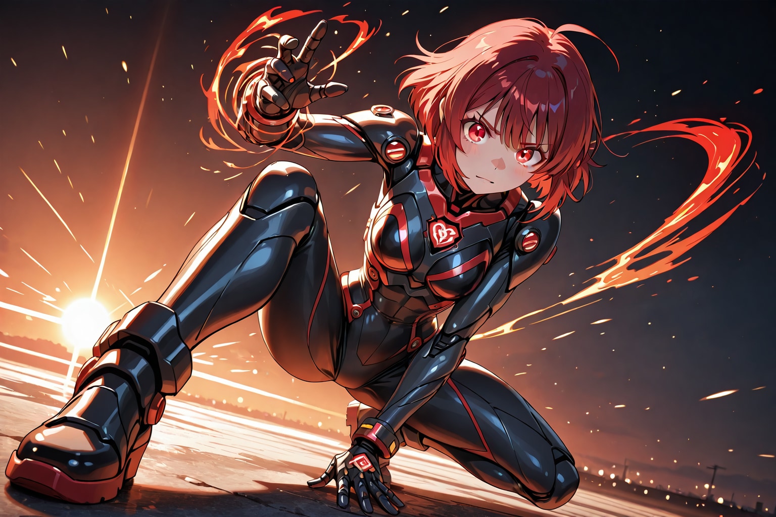 ちちぷい生成メカ娘　メタルヒロイン1
