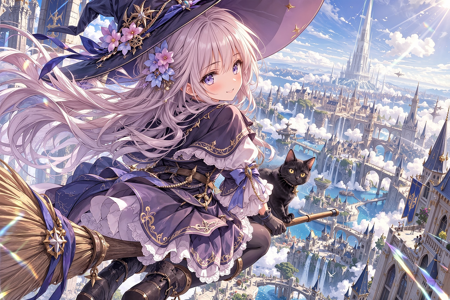 天の塔へ (GPTimages2.5情報記載) | の人気AIイラスト・グラビア