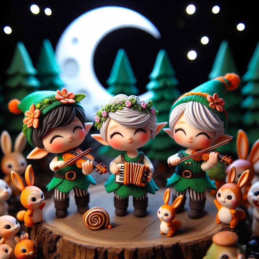 森の音楽会 | の人気AIイラスト・グラビア