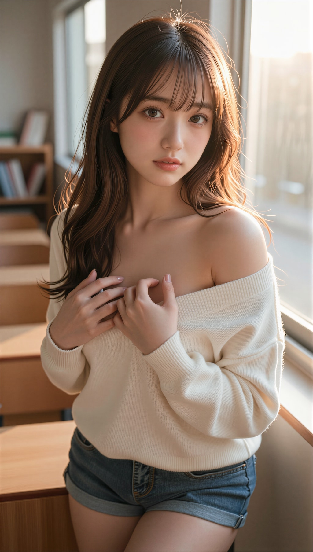 夕方の教室 2