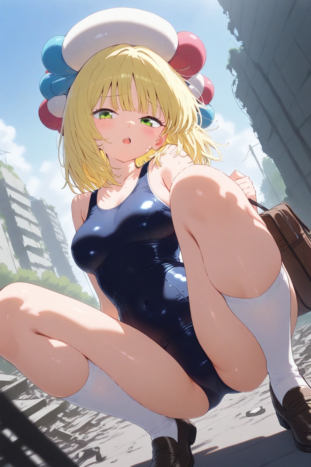BUTTERスク水