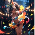 褐色サンバガールズ 2枚目
