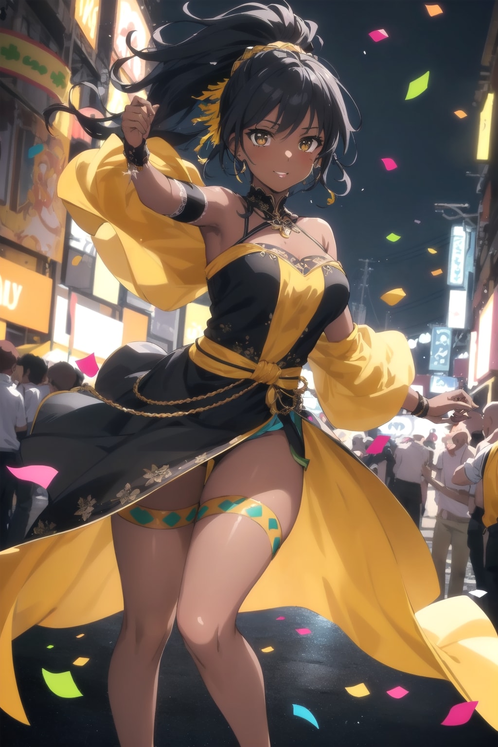 褐色サンバガールズ
