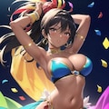 褐色サンバガールズ 3枚目