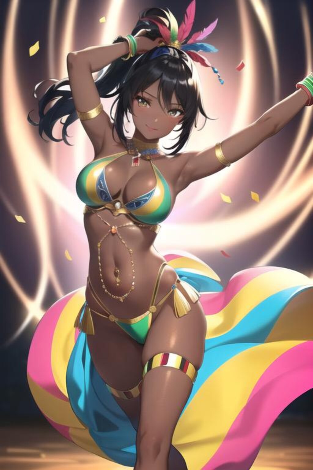 褐色サンバガールズ