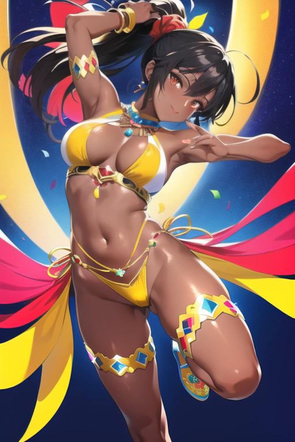 褐色サンバガールズ
