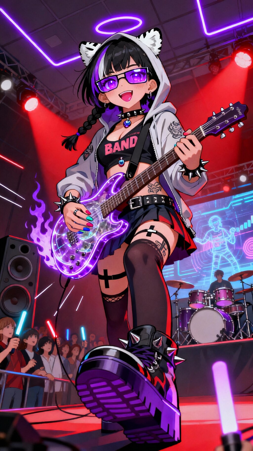 週末ロック祭なのじゃ。