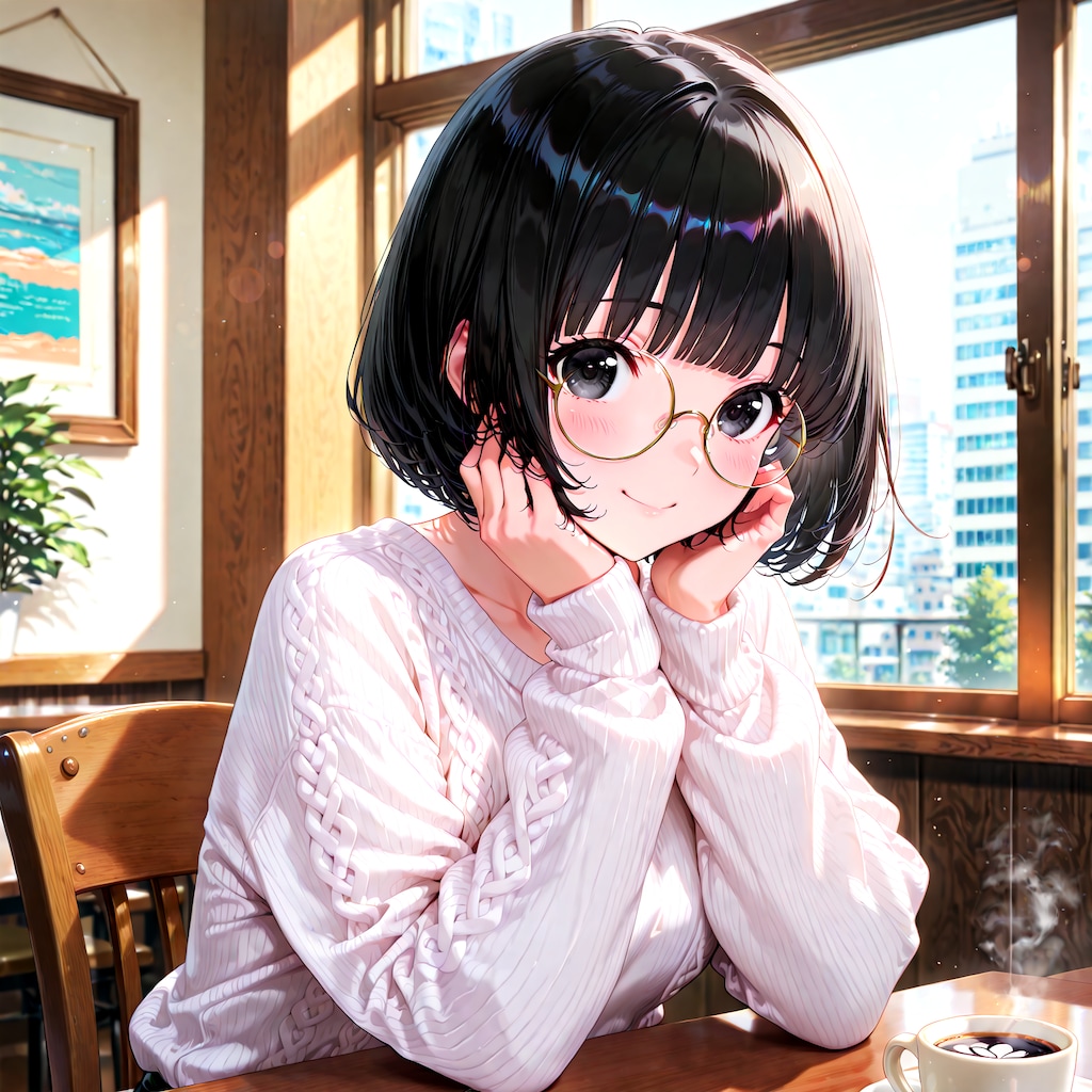 コーヒーで一息