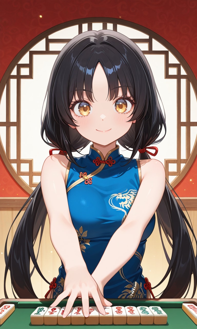 【うちの子】恋偈ちゃんのロン！ | の人気AIイラスト・グラビア