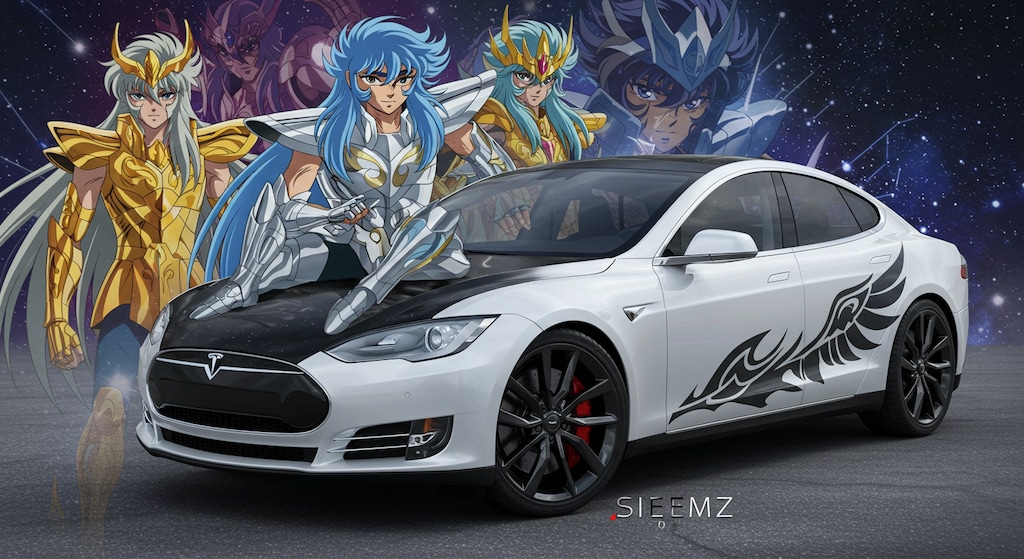 聖闘士星矢とテスラセダン