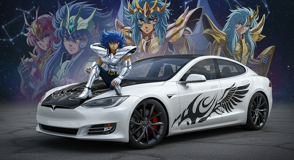 聖闘士星矢とテスラセダン