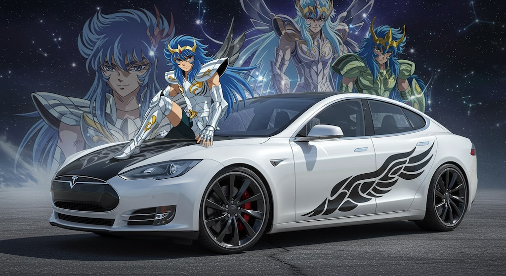 聖闘士星矢とテスラセダン