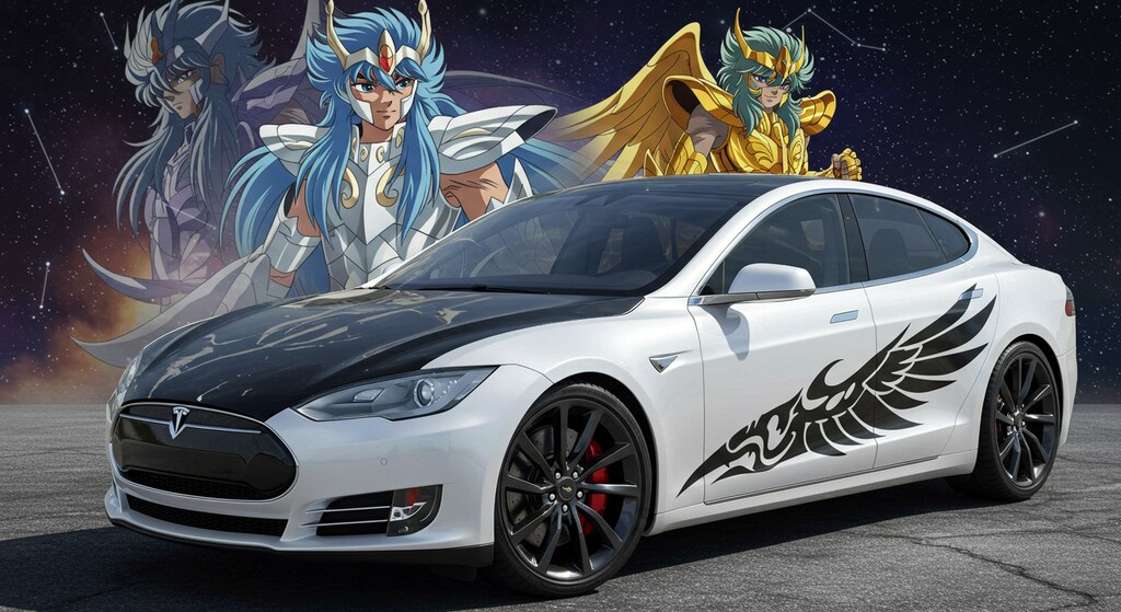 聖闘士星矢とテスラセダン