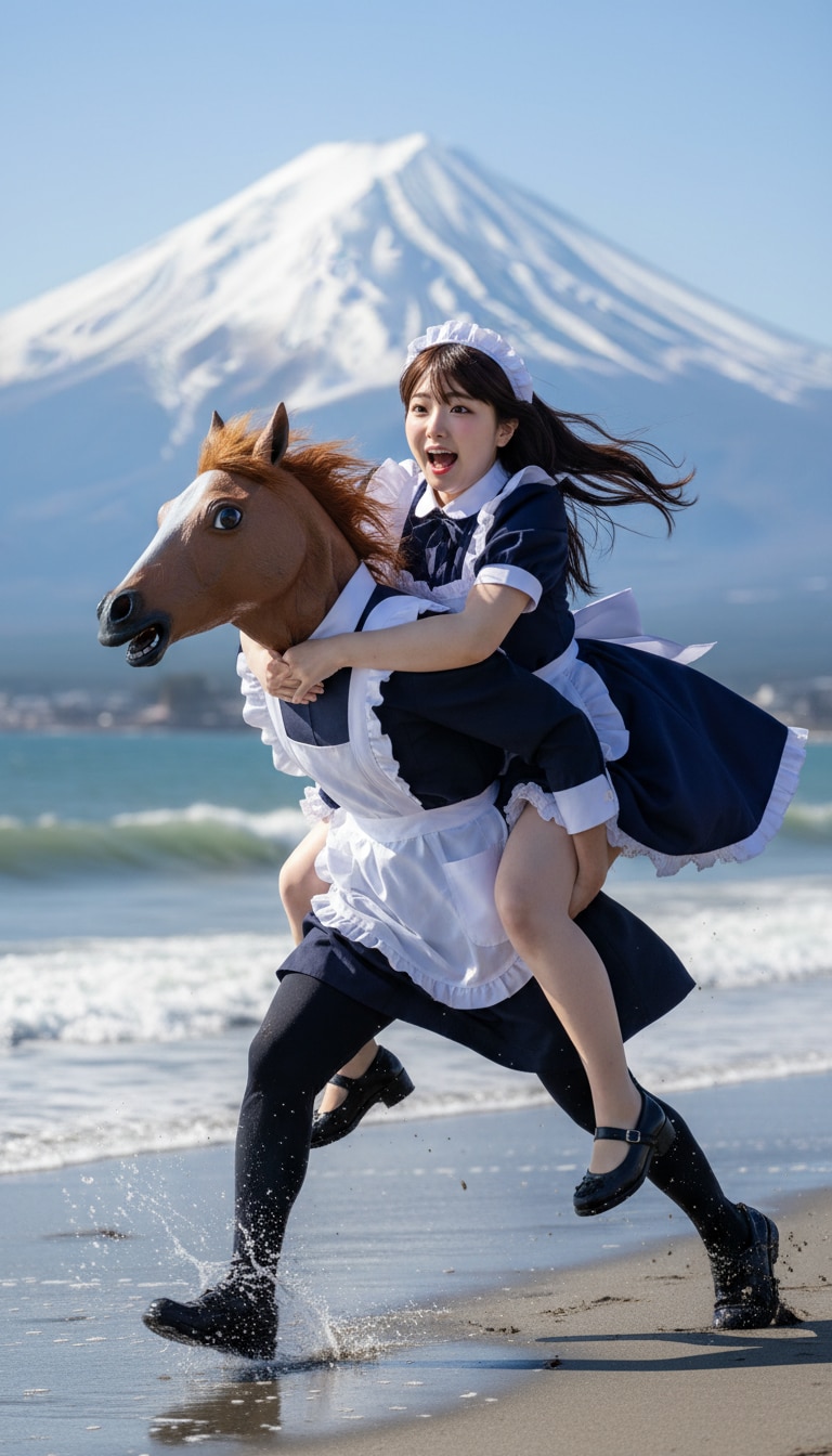 メイド23号の初夢 | の人気AIイラスト・グラビア