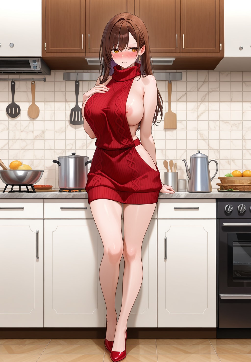 新妻が明らかに誘ってきている