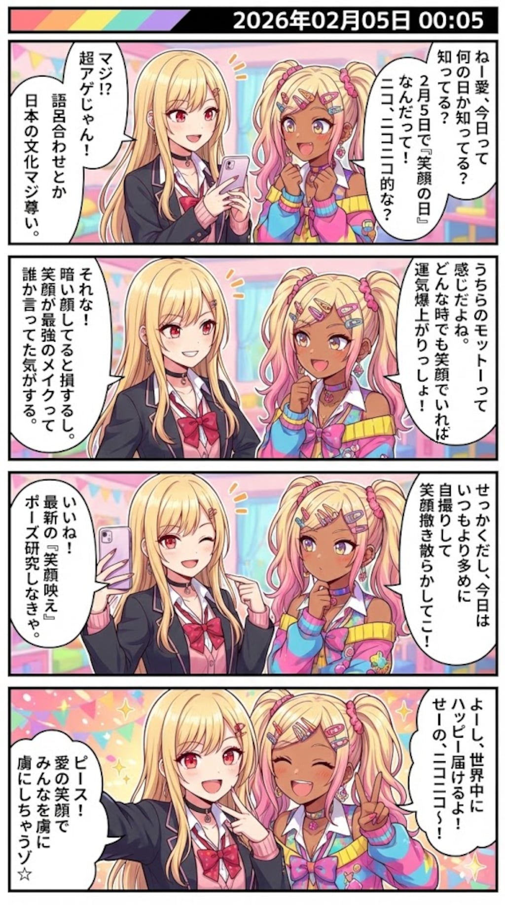 毎日漫画0時　今日は何の日