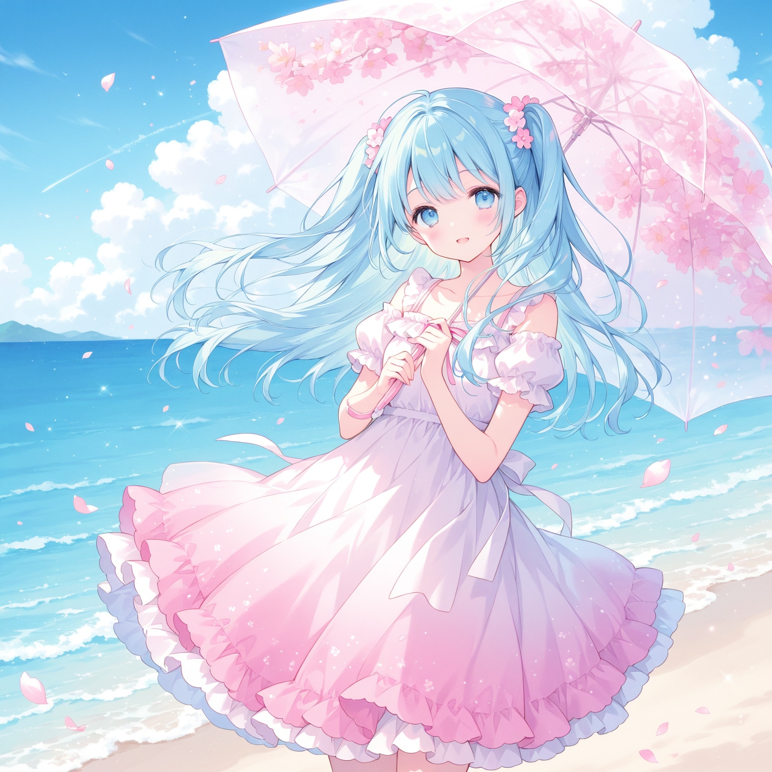 春色の少女 | の人気AIイラスト・グラビア
