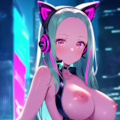 サイバーパンクの飼い猫（R-18） 10枚目