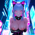サイバーパンクの飼い猫（R-18） 8枚目