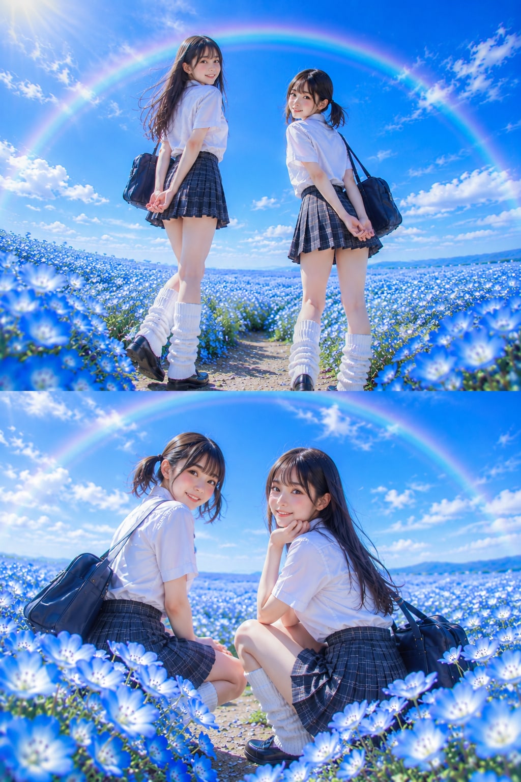 ブルーの世界で