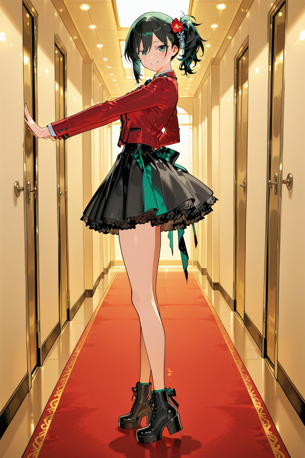 レッドカーペットとよその子幸乃ちゃん