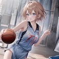 街で見かけたバスケ少女 2枚目