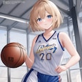 街で見かけたバスケ少女 4枚目