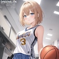 街で見かけたバスケ少女 9枚目