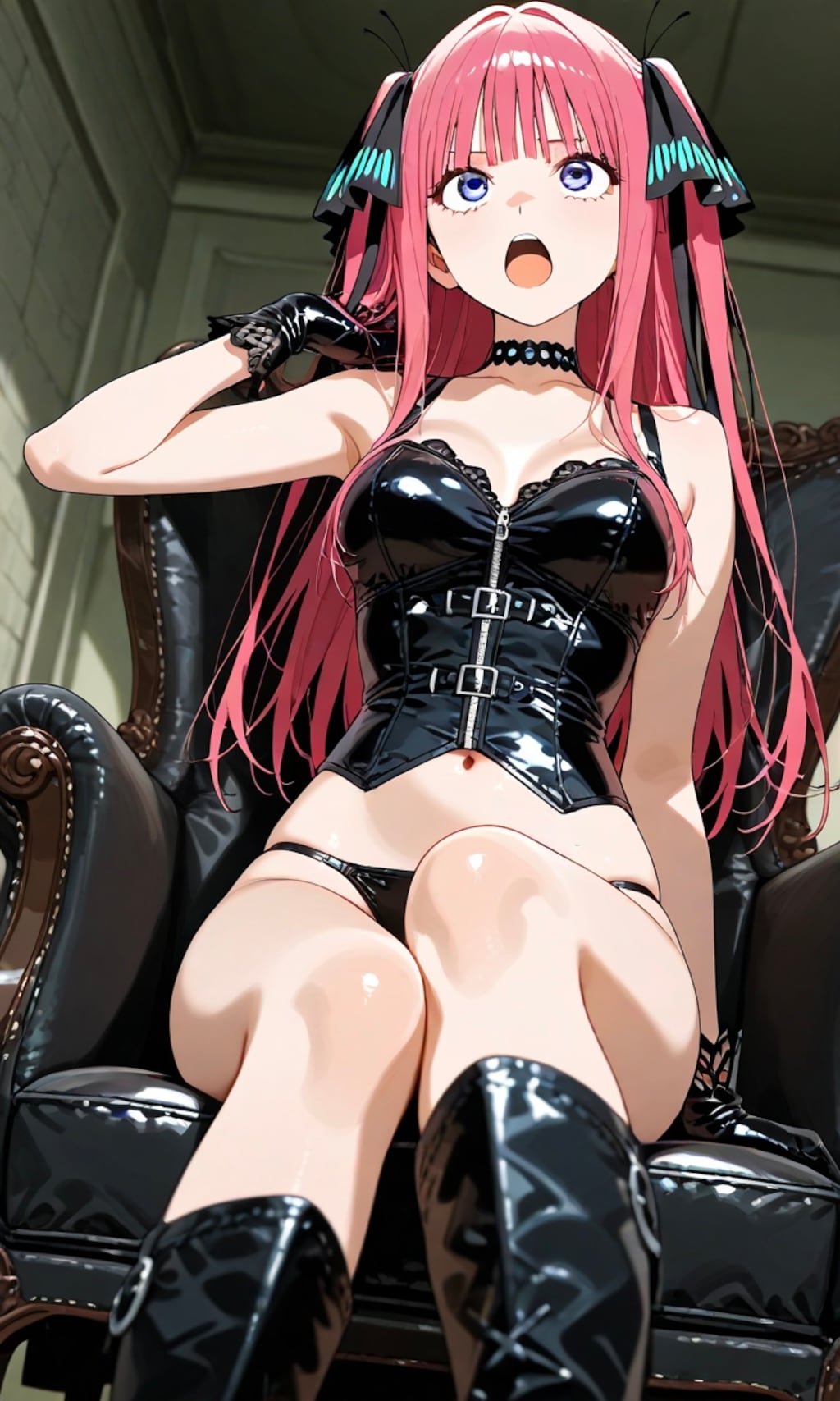 女王様のバイトをする二乃