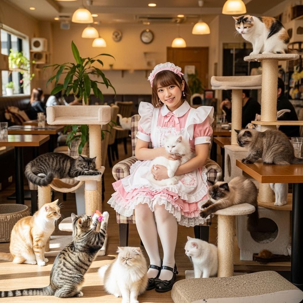 ねこカフェ