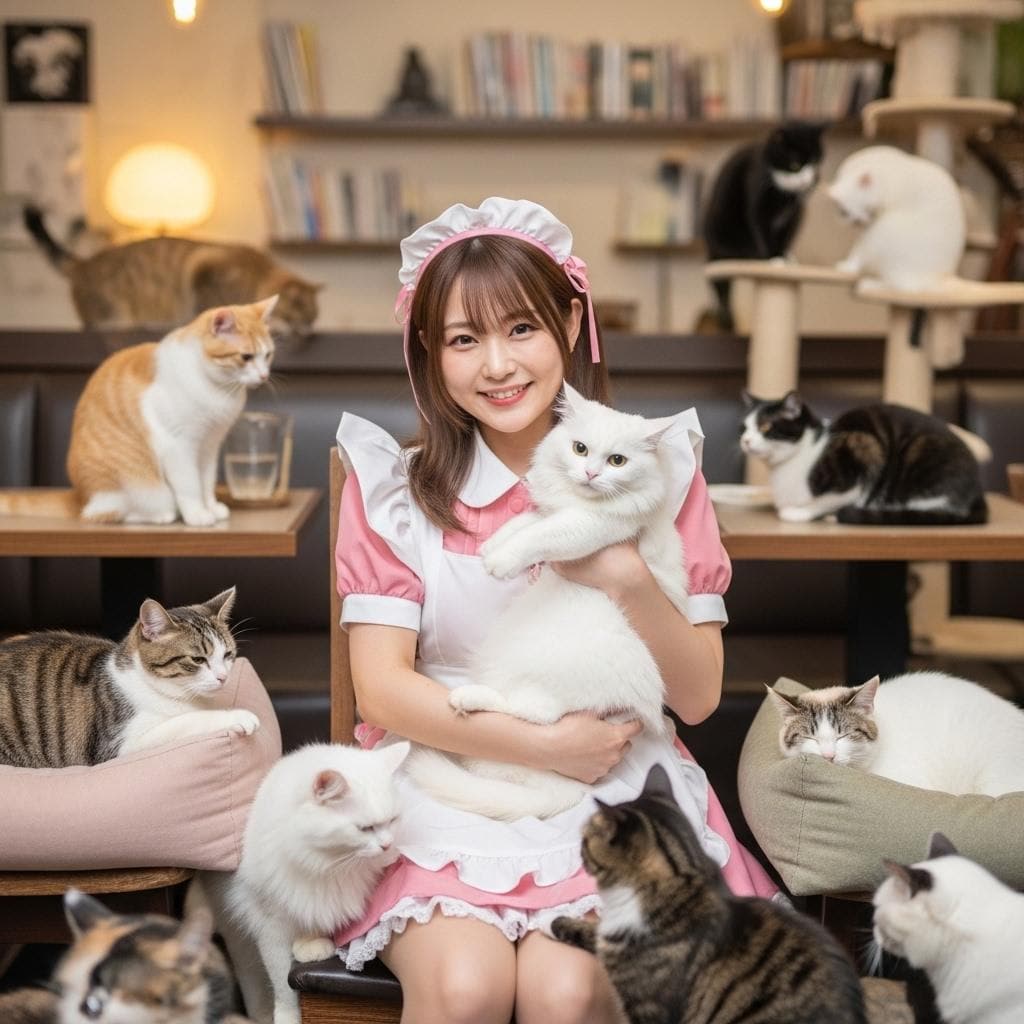 ねこカフェ