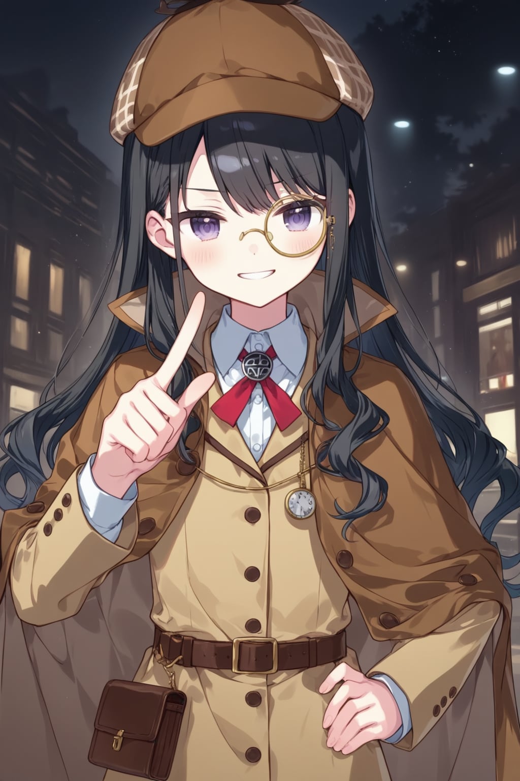 指の多めな探偵さん