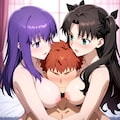 遠坂凛、間桐桜/Rin Tohsaka,Sakura Matou  Fate stay night 2枚目