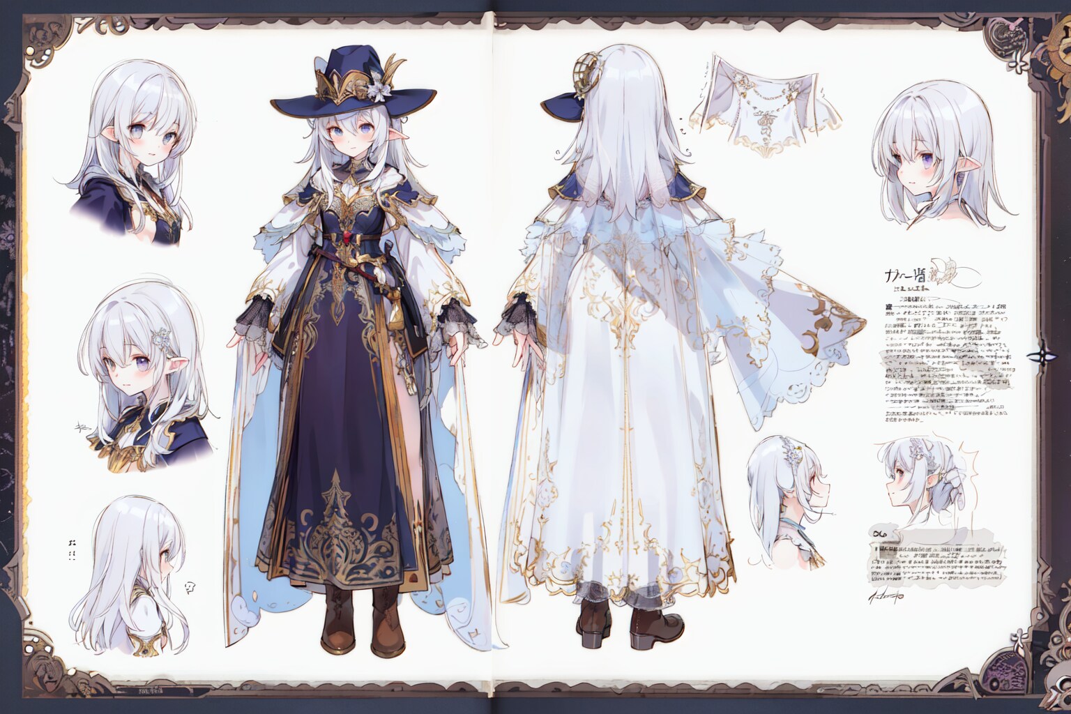 魔法使いキャラクターシート