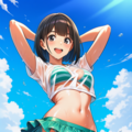 濡れTシャツコンテストに参戦します 2枚目
