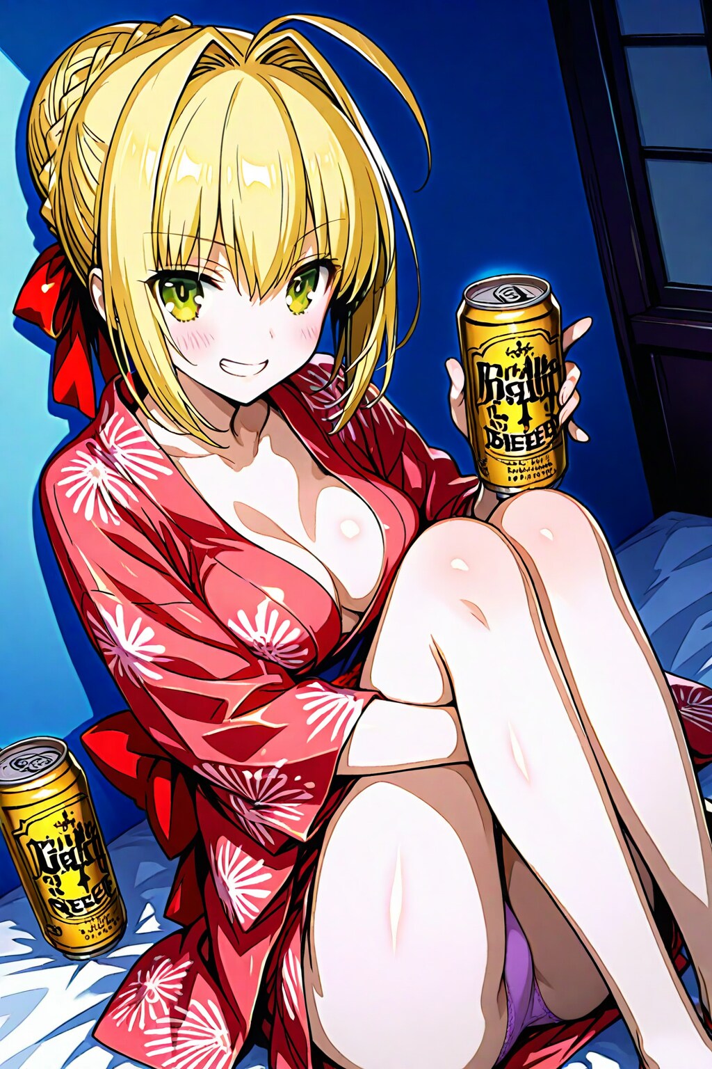 『ふふふ、飲ませて酔わせてよほど余と縁を結びたいと見える』