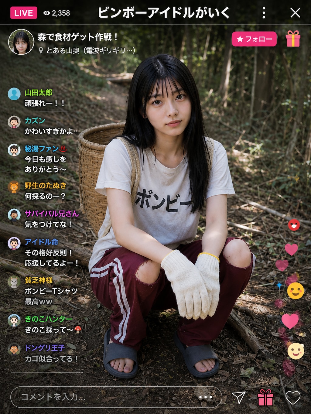 ビンボーアイドルがいく 里山編