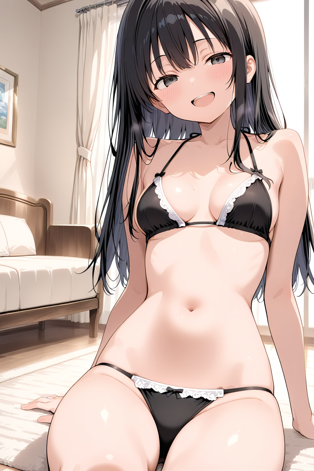 水着です