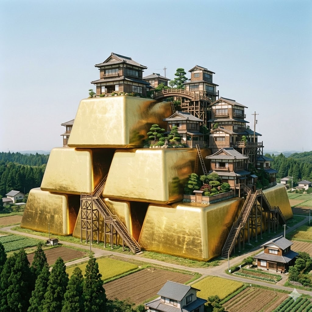 インゴット上の町 | の人気AIイラスト・グラビア